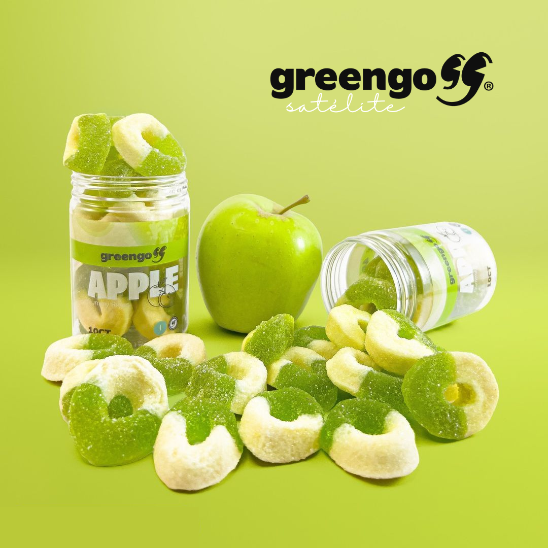 Green Apple Gummies (10 gummies - 400mg CBD Full Spectrum)