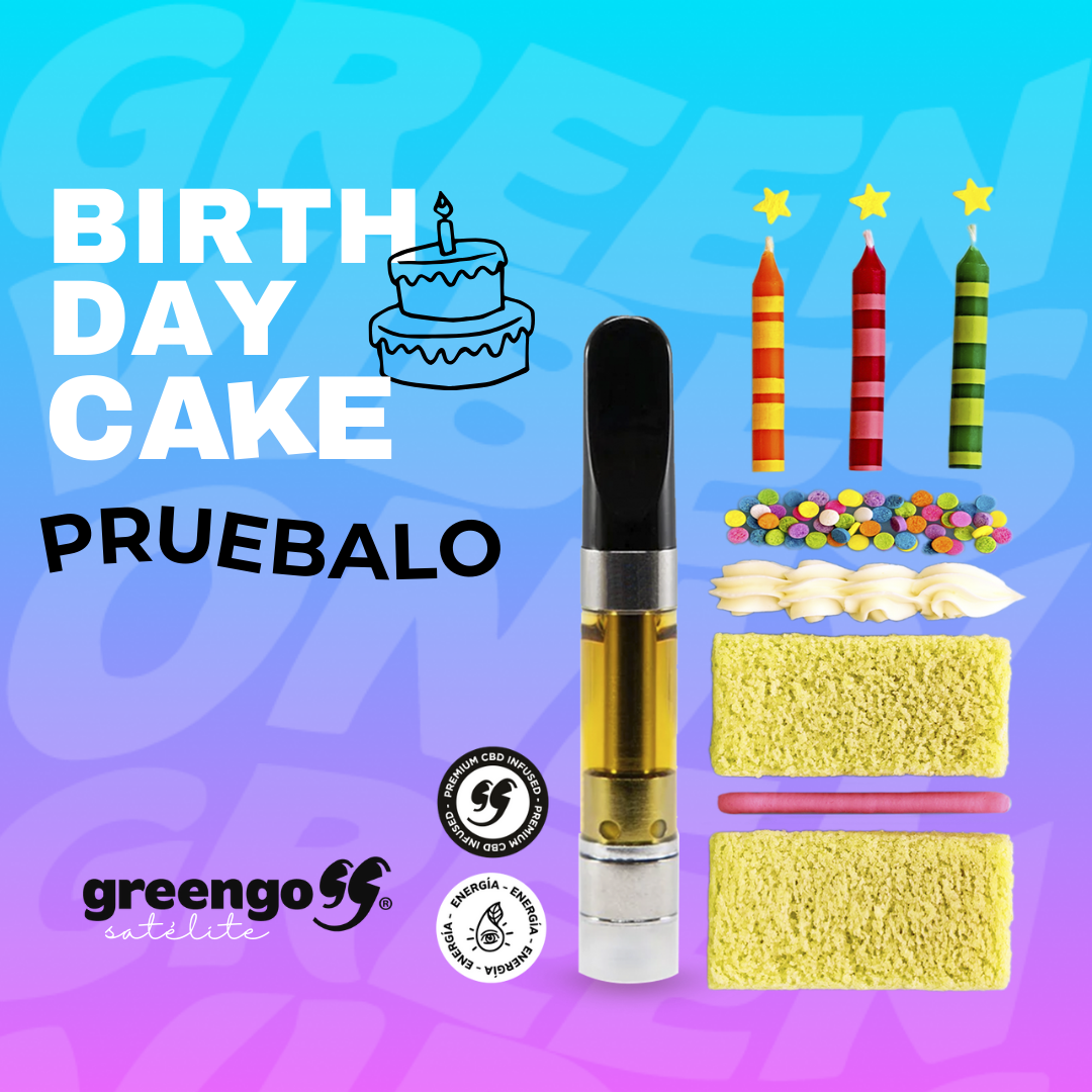 Cartucho Birthday Cake: Celebra Todos los Días con CBD