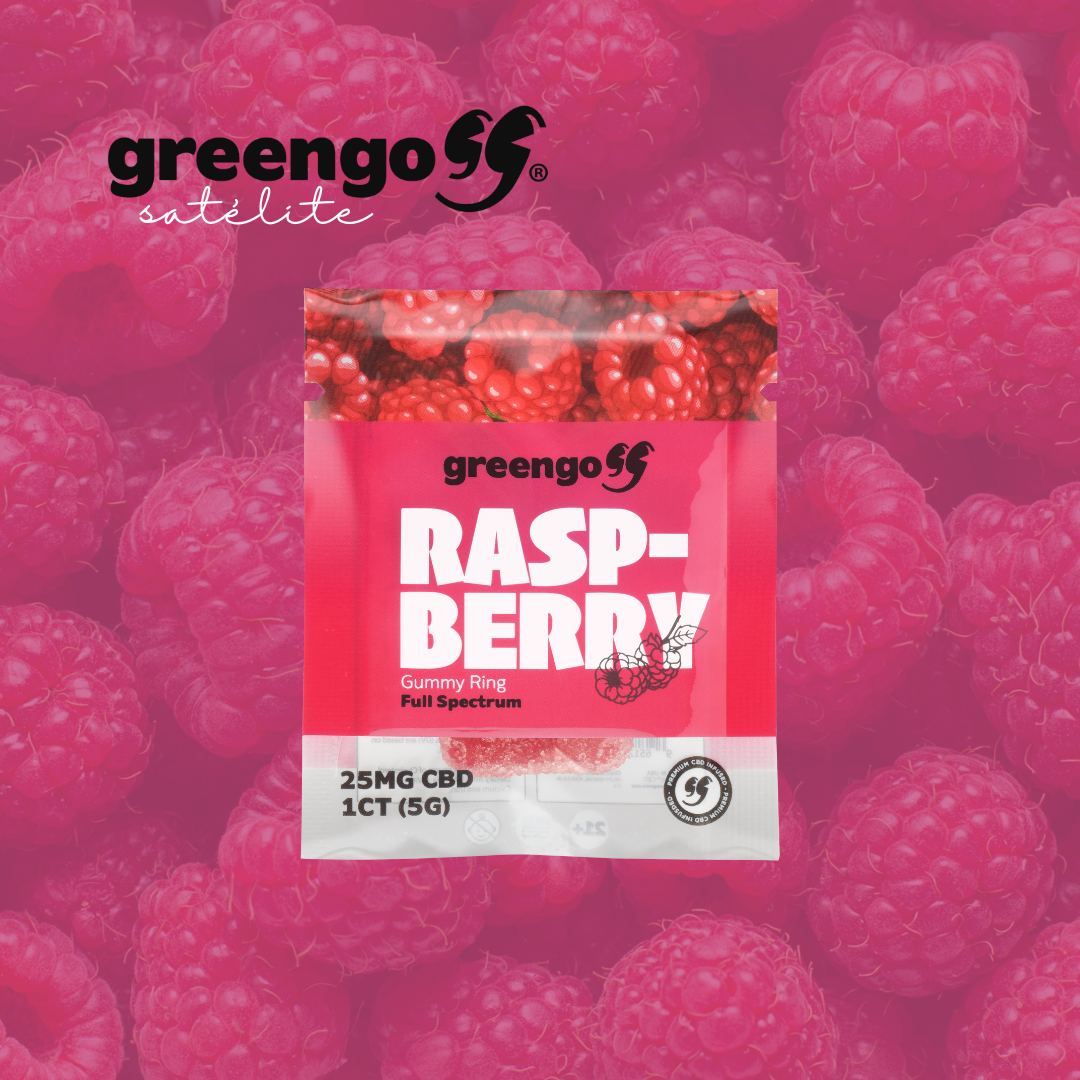 Gummie de CBD Raspberry: Relajación y Energía