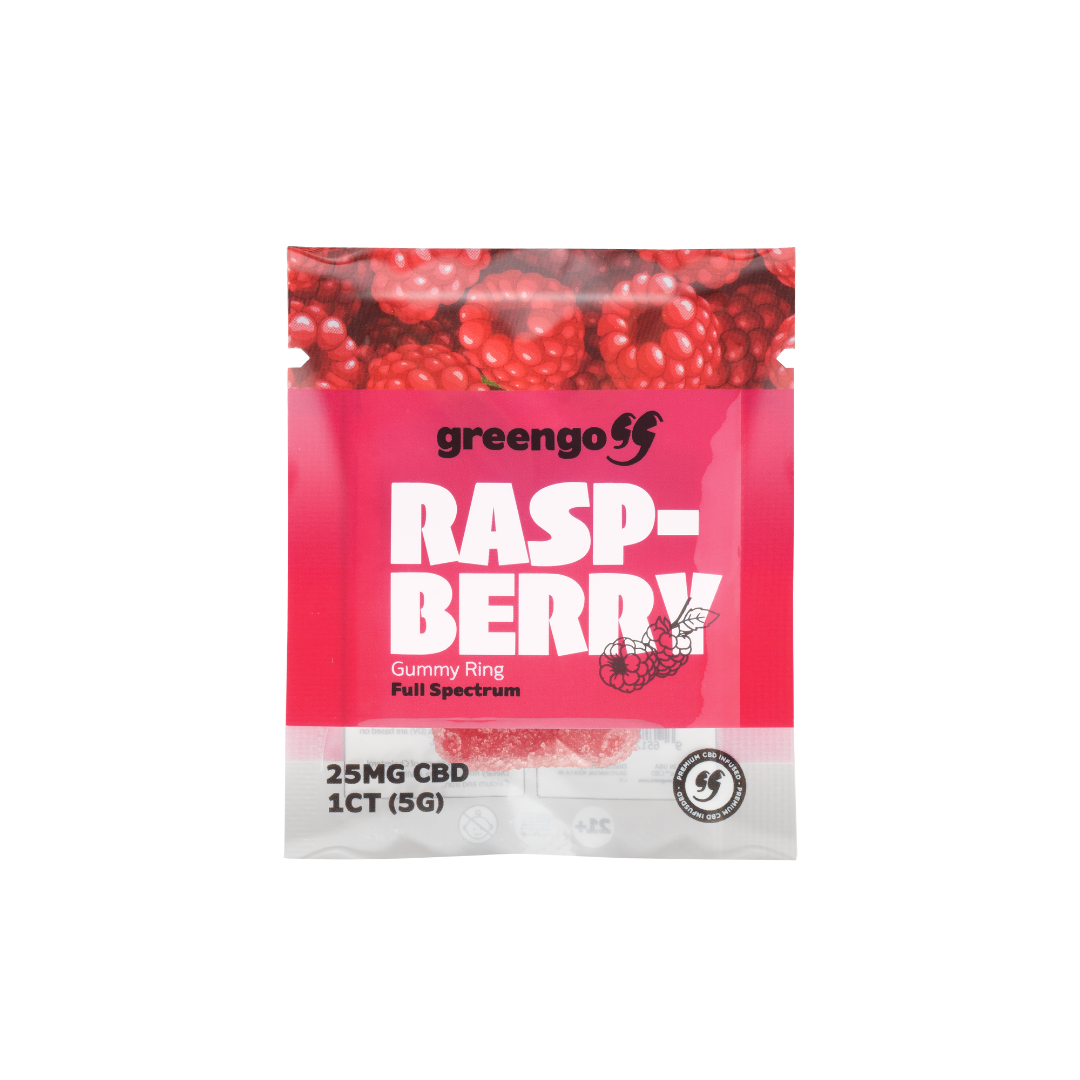 Gummie de CBD Raspberry: Relajación y Energía