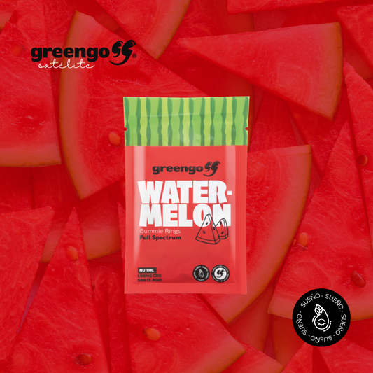 Gummies de CBD Sabor Sandía con Melatonina: WATER-MELON