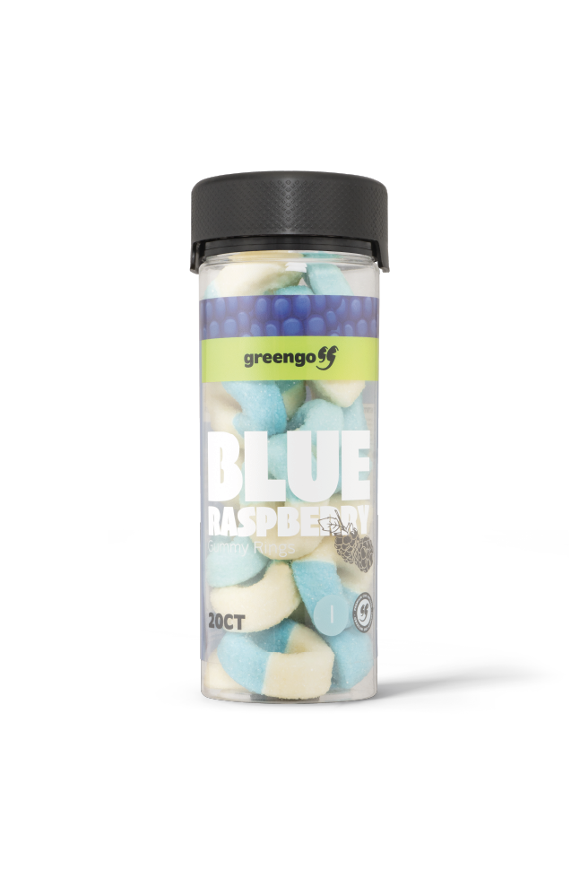 Gummie de CBD Sabor Frambuesa Azul: BLUE BERRY