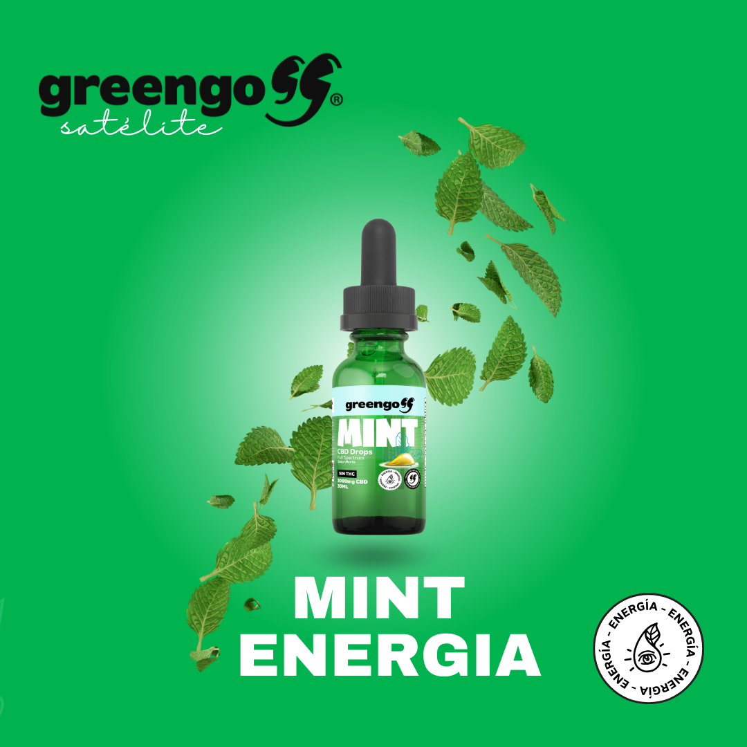 Gotas de CBD con Sabor a Menta: Mint drops