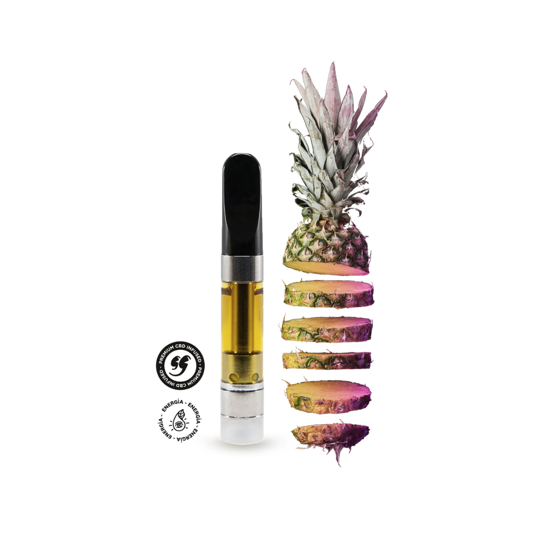 Cartucho Pineapple Express: Relajación Instantánea con Sabor a Piña